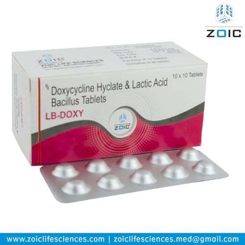 Doxycyclin and Lactobacillus Tablets