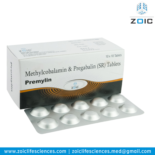 Pregabalin 75 mg and Methylcobalamin 1500mcg Tablet