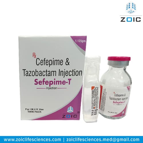 Cefepime and Tazobactam Injection