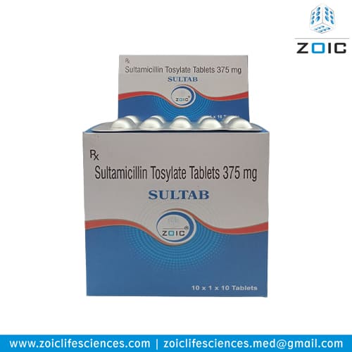 Sultamicillin Tosylate Tablets 375 mg